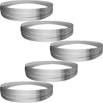 144" Sawmill Bandsaw Blades 5-Pack Compatible with Wood-Mizer, Bandsaw Blades
