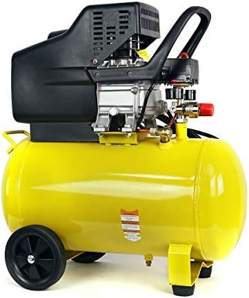 Stark USA 3.5HP 10 Gallons Air Compressor Tank Ultra Quiet Horizontal Tank