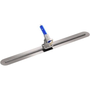 Bon Spring Steel Fresno Trowel 48 in. x 5 in. Round End Concrete Finishing Blade