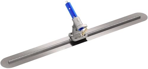 Bon Spring Steel Fresno Trowel 48 in. x 5 in. Round End Concrete Finishing Blade