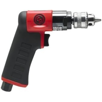 Chicago Pneumatic CP7300C - Air Power Drill, 1/4 Inch (6.5 mm), Keyed Chuck