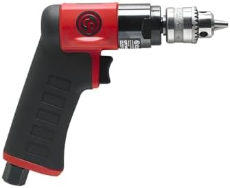 Chicago Pneumatic CP7300C - Air Power Drill, 1/4 Inch (6.5 mm), Keyed Chuck
