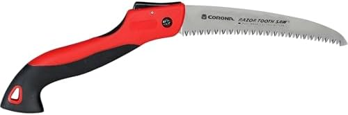 Corona 7 Inch RS 7245 Razor Tooth Folding Saw, 7-Inch Curved Blade, Steel