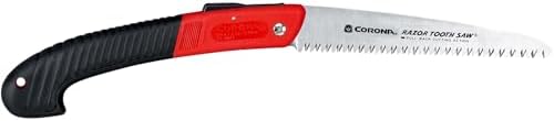 Corona RS 7041 Razor Tooth Folding Saw, 7-Inch Blade , Red