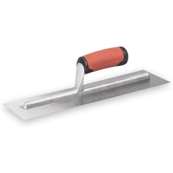 MARSHALLTOWN QLT Concrete Finishing Trowel, 14 x 4 Inch Carbon Steel Blade