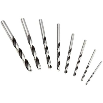 Fisch Brad Point Drill Bit Set– for Wood, MDF & Acrylic – Fast, Clean Cuts