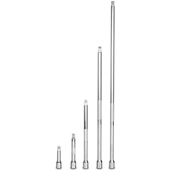 Capri Tools 1/4-Inch Drive Wobble Extension Bar Set, 5-Piece