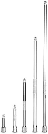 Capri Tools 1/4-Inch Drive Wobble Extension Bar Set, 5-Piece
