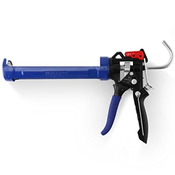 WORKPRO Caulking Gun, Adjustable Hand Caulk Gun, Less-Dripping Regulating