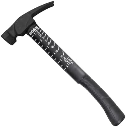 Boss Hammer 18 oz. Premium 4340 American Steel Rip Claw Hammer