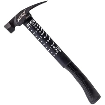 Boss Hammer 28 oz. Premium 4340 American Steel Rip Claw BEAST Hammer