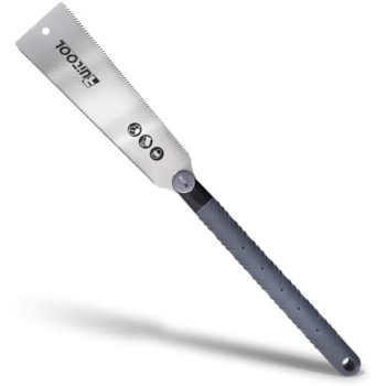 RUITOOL Japanese Pull Saw 10 Inch Double Edge Sided Hand Saw Ryoba SK5 Flexible