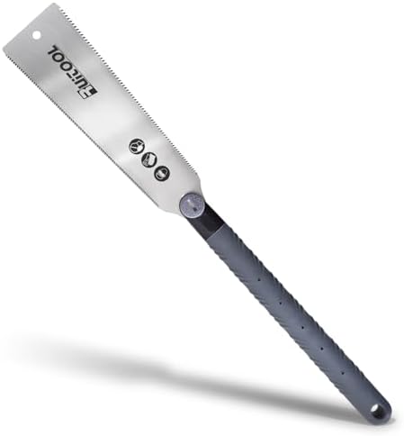 RUITOOL Japanese Pull Saw 10 Inch Double Edge Sided Hand Saw Ryoba SK5 Flexible