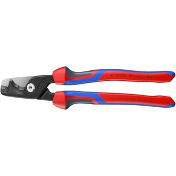 KNIPEX Tools 95 12 225 StepCut® XL Cable Shears, 9"