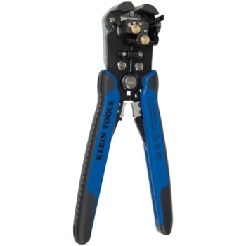 Klein Tools 11061 Self-Adjusting Stripper / Cutter, Heavy Duty, for 10-20 AWG