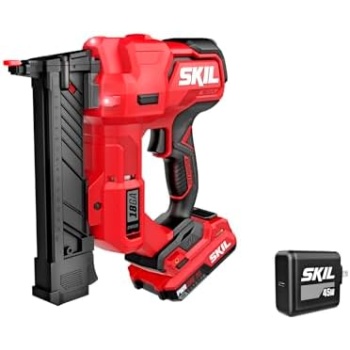 SKIL PWR CORE 20 Brushless 20V 18Ga 1/4 In. Narrow Crown Stapler Kit Including