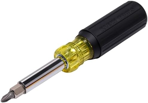Klein Tools 32500 11-in-1 Screwdriver/Nut Driver Set, 8 Bits (Phillips, Slotted
