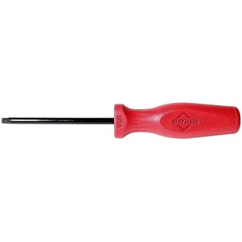 Mayhew Tools 27410 USA Torx Screwdriver, Red, T30 x 4-Inch