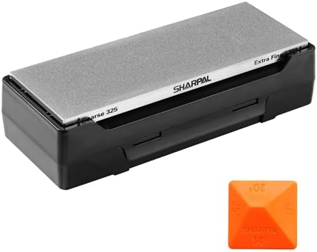 SHARPAL 162N Double-sided Diamond Sharpening Stone Whetstone Knife Sharpener