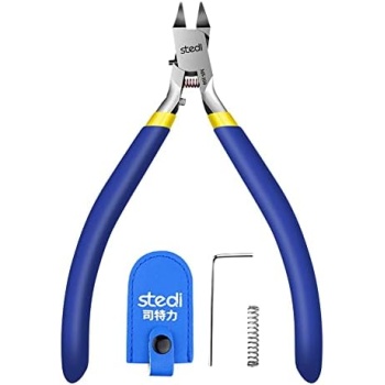 stedi 4.7-inch Model Nipper, with Ultra-thin Single-edge and Blade Case Plastic