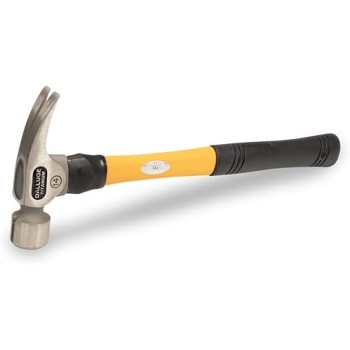 VAUGHAN DALLUGE 14oz Titanium Hammer, Magnetic Nail Holder, Milled Face