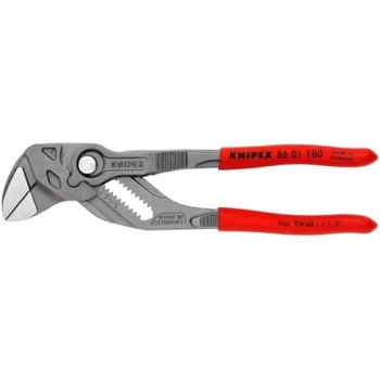 KNIPEX Tools - Pliers Wrench, Black Finish (8601180), 7 1/4-Inch, Black Finish