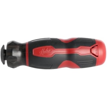 Malco HPGB Premium Grip Bit Storage Handle with 12 Impact-Rated Insert Bits