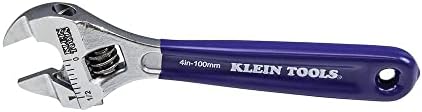 Klein Tools D86932 Adjustable Wrench, Forged with Slimmer Jaw and a High Polish