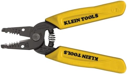 Klein Tools 11048 Dual Wire Stripper Cutter for Solid Wire, Made in USA