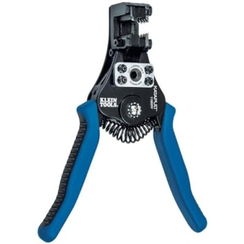 Klein Tools 11063W Wire Cutter/Stripper, Heavy Duty Automatic Tool for 8-20 AWG