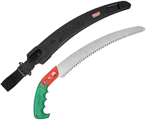 Samurai Ichiban 13" (330mm) Curved Pruning Saw w/Scabbard GC330LH (13114)