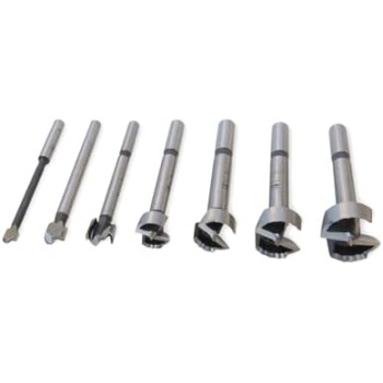 "FISCH Wave Cutter Forstner Bit Set, 7-Piece – Precision Drill Bits
