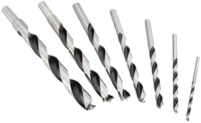 Fisch Premium Brad Point Drill Bit Set, High-Accuracy Woodworking Bits