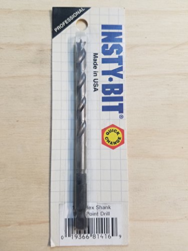 1/4" Hex Shank Brad Point Drill