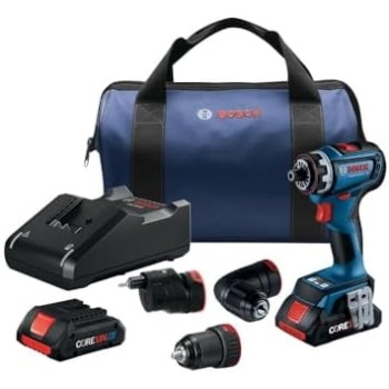BOSCH GSR18V-800FCB24 18V Drill/Driver with 5-In-1 Flexiclick® System