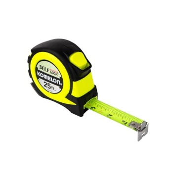 Komelon 25' Self Lock Hi-Vis Speedmark Tape Measure