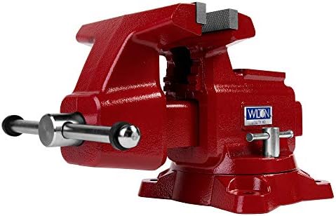 Wilton Utility HD Bench Vise, 8" Jaw Width, 8-1/2" Jaw Opening, 4-1/2" Throat