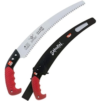 Kanzawa Samurai Ichigeki Pruning Saw 330mm C-330-LH with Ergo Grip (Orange)