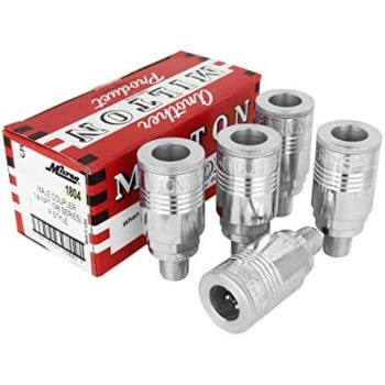 Milton 1804 1/4" MNPT P Style Coupler - Box of 5