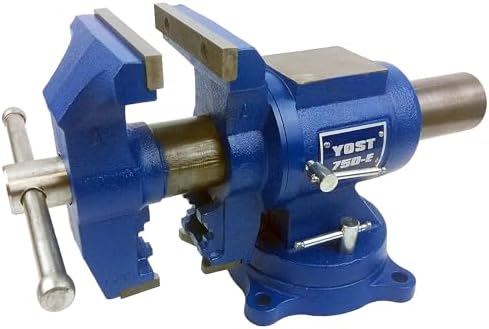 Yost Vises 750-E Multi-Jaw Rotating Vise System | 2 in 1 Multipurpose Bench