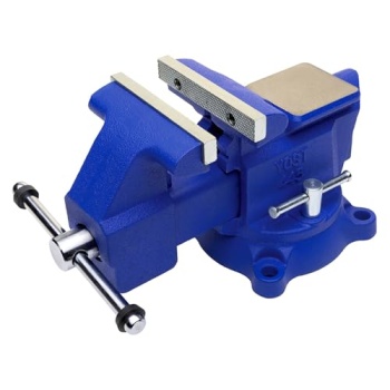 Yost Vises 445 Combination Vise | 4.5 Inch Jaw Width Utility Pipe and Bench Vise