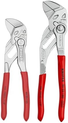 Knipex Tools 9K 00 80 121 US Small Pliers Wrench Tool Set (2 Piece)