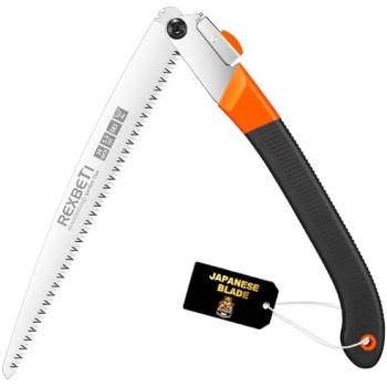 REXBETI Folding Saw, Extra Long 14 Inch Blade Backpacking Saws for Hiking