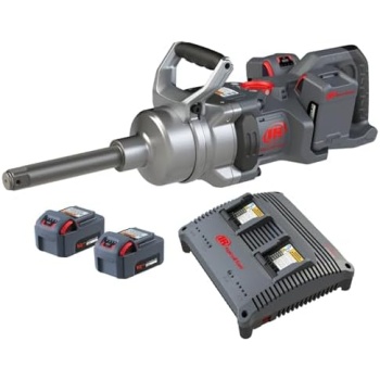 Ingersoll Rand W9691-K4E W9000 Series 20-Volt 1-Inch Cordless Impact Wrench Kit