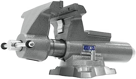 Wilton Mechanics Pro Bench Vise, 10" Jaw(Width-12", Opening-5-1/4") Throat