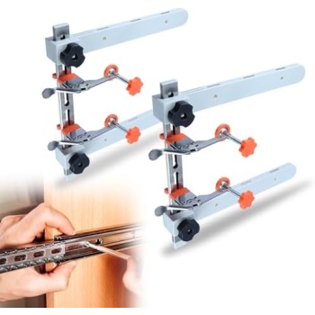 RUITOOL Drawer Slide Jig with Toggle Clamp & Magnetic Arm - Precision Cabinet