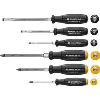 PB Swiss Tools Phillips and Slotted Screwdriver Set PB 8249.DN | 100% Swiss Made