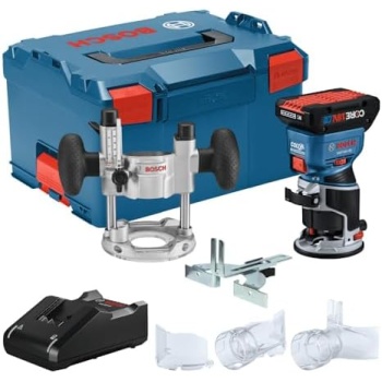 Bosch GKF18V-25PL14 18V Brushless Colt Palm Router Kit with (1) CORE18V® 4 Ah