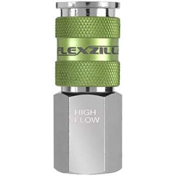 Flexzilla Pro High Flow Coupler, 1/4" Body, 3/8" FNPT - A53616FZ