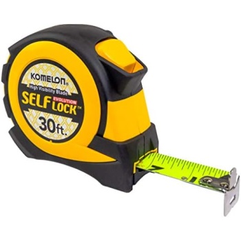 Komelon EV2830; 30' x 1" Self-Lock Evolution Tape Measure